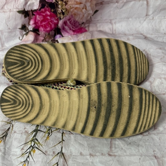 Stylish Multicolor Woven Women's Shoes - Picture 6 of 8